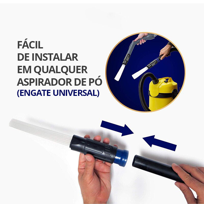 Escova Engate Universal para Aspirador de Pó Mega Vac